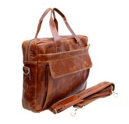 Real Leather Fashion Messenger Bag