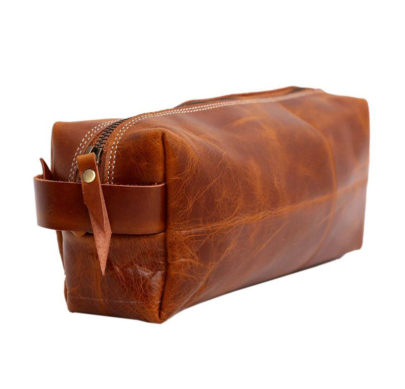 Travalate Leather Shaving Bag for Men Grooming Kit Organizer Hand  Stitched Vanity Case Travel Toiletry Kit Brown  Price in India   Flipkartcom