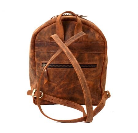 Rustic Leather Women’s Mini Backpack | Leather Bags - EL Solo