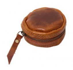 Small Leather Earphone Case